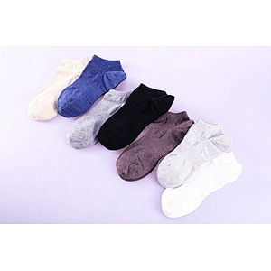 mens cotton ankle low cut socks