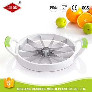 Cheap plastic stainless steel slicer corer fruit melon watermelon cutter