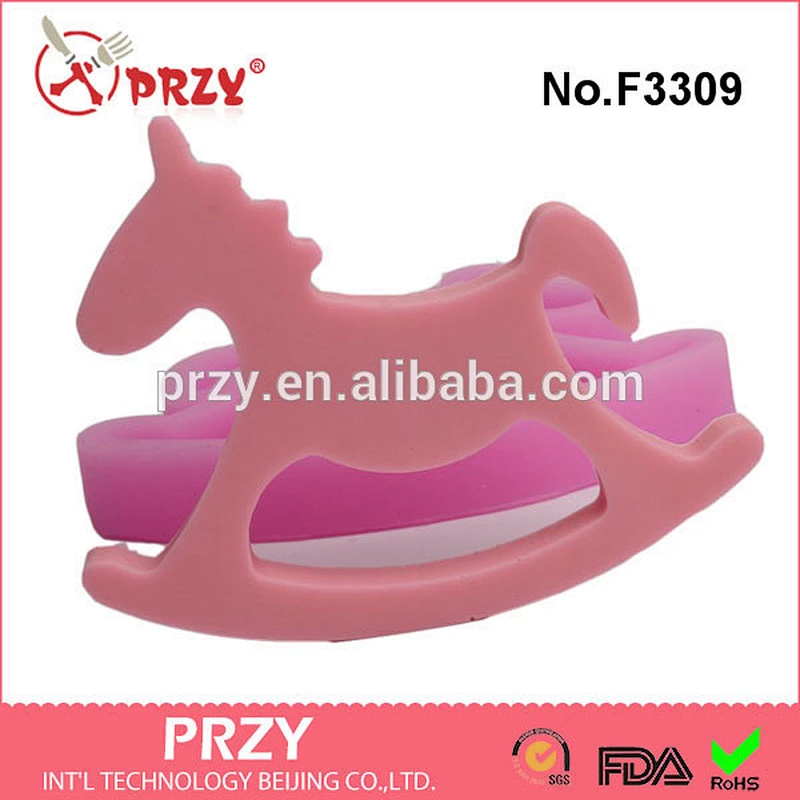 F3309 Carousel Silicone Mold Cake Fondant Candle Molds Sugar Craft Cake Decorating Tools