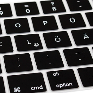 EU/US Version Silicone Keyboard Cover German keyboard protector for Macbook Pro Touch Bar  Keyboard Skin