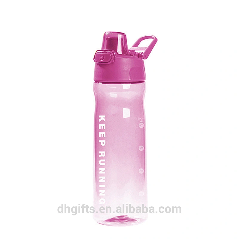 Unique Ideas 500 ml Empty Plastic Water Bottle Sport Water Kettle with Lid for Outdoor Sports