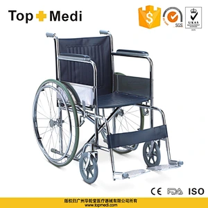 Rehabilitation Therapy Supplies steel wheelchair manual for disable people
