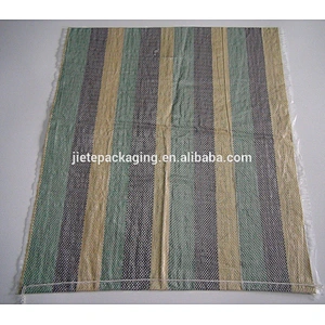 Cheap plastic laminated pp woven shopping bag with D handle
