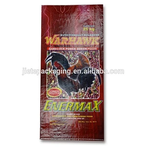 Proper price bulk bopp laminated PP woven bag for feed packing