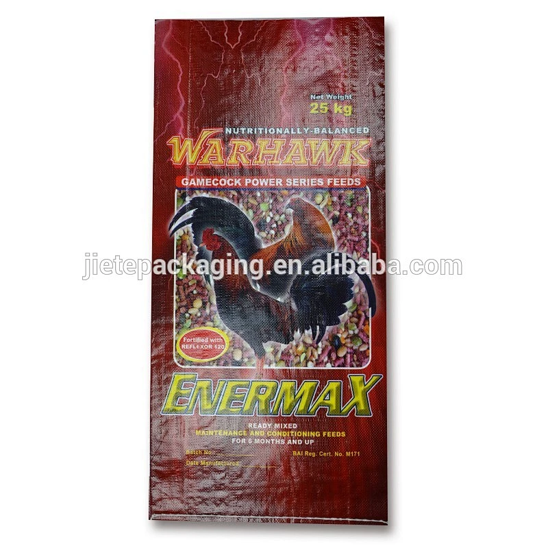 Proper price bulk bopp laminated PP woven bag for feed packing
