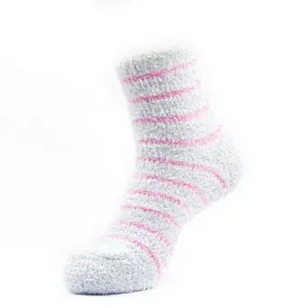 Custom half terry adult size cotton women basketball sox sport non slip socks