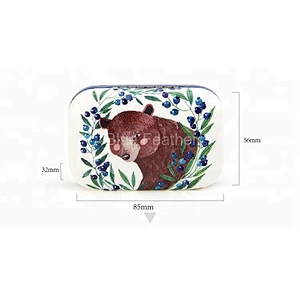 Lovely animal custom design contact lens case, eyewear case and accessories case