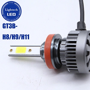 Lightech GT3B 30W COB Led Headlight 6000lm Car H8 H9 H11 Car LED Lighting
