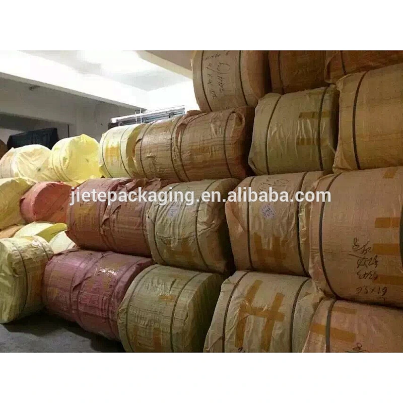 Customized cheap virgin white pp woven fabric tubular for industrial and construction use