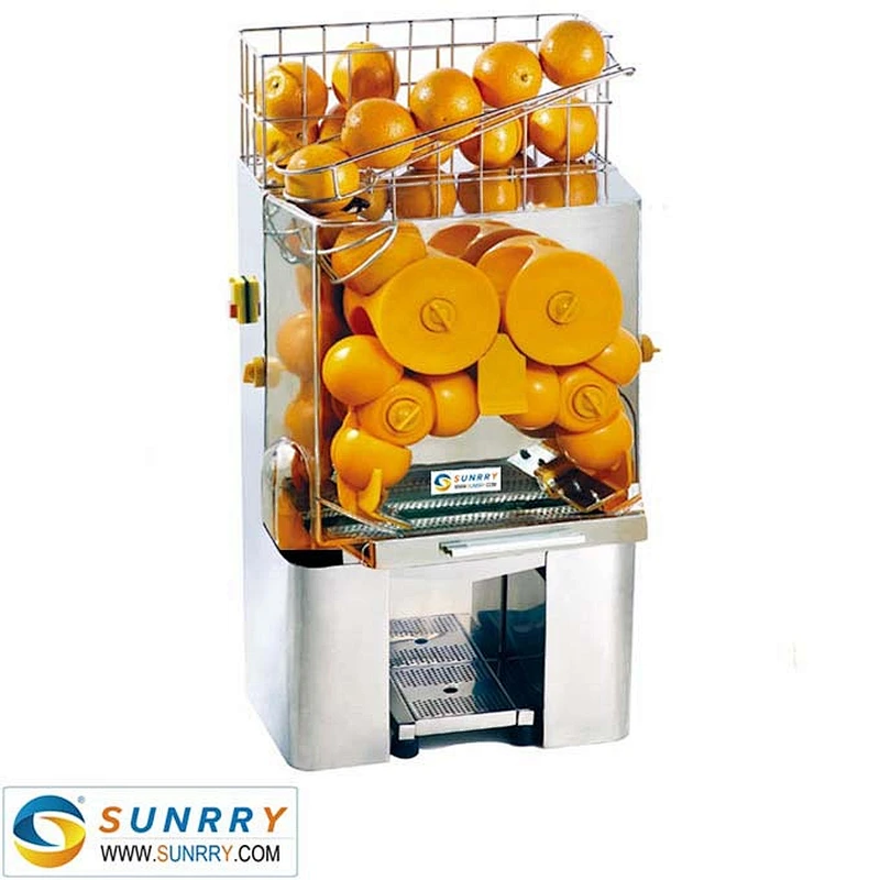 Stainless steel industrial squeezing automatic orange juicer machine