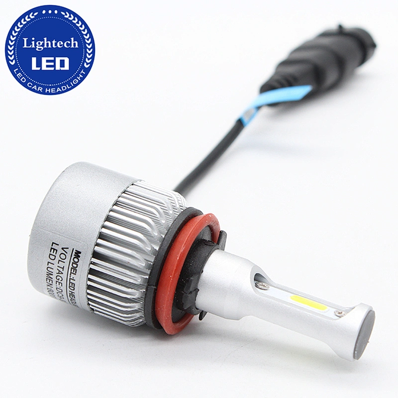 Auto Parts H11 Cob 60w S2 H7 Led Headlight Bulb For 12v 24v Cars