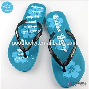 Wholesale stock flip flop PVC strap EVA colorful men slippers