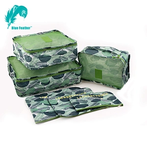 Custom Toiletry Bag Luggage Set Packing Cubes
