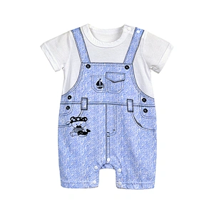 Wholesale New Designs Cotton Baby Boys Romper Clothes Made In China
