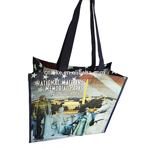 Recycled promotion bottle PET non woven shopping bag