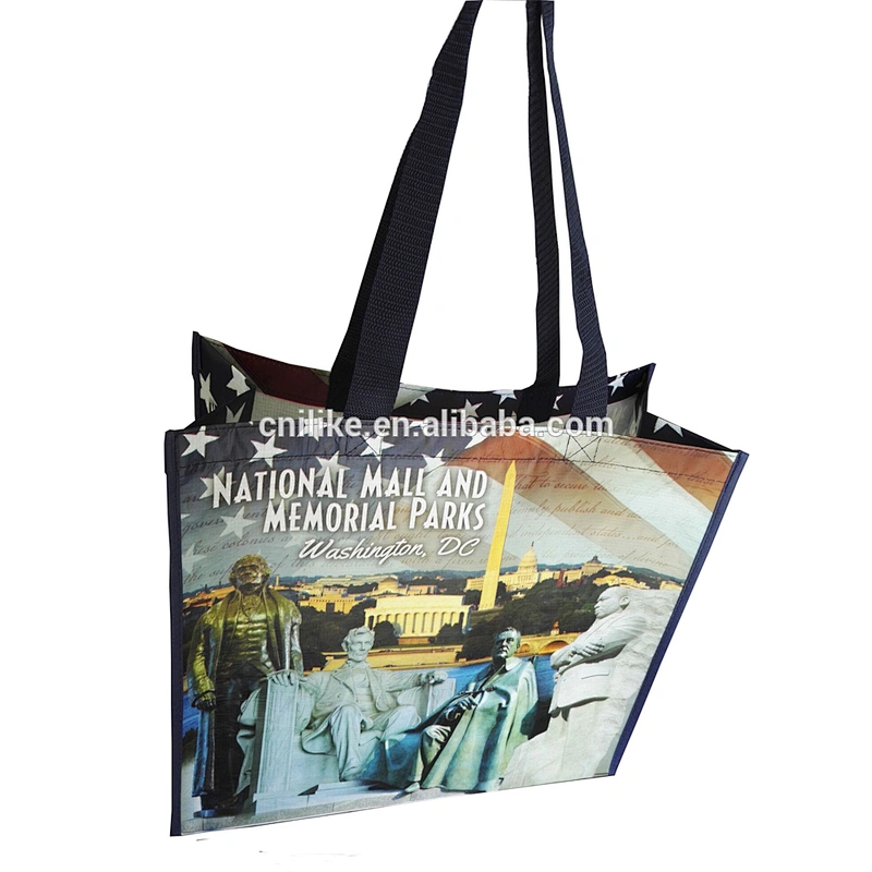 Recycled promotion bottle PET non woven shopping bag
