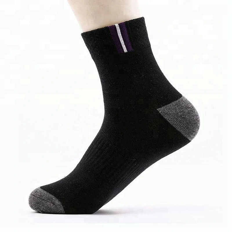 Wholesale Custom Mens Sports Cotton Socks
