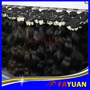 free sample machine made weft tangle and shedding free Brazilian Virgin Hair