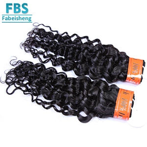 2018 100% FBS most popular unprocessed Indian italian wave human hair extension