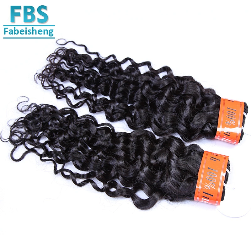2018 100% FBS most popular unprocessed Indian italian wave human hair extension