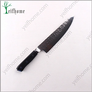 Amazon popular selling multi functional 3Cr14 damascus kitchen knife
