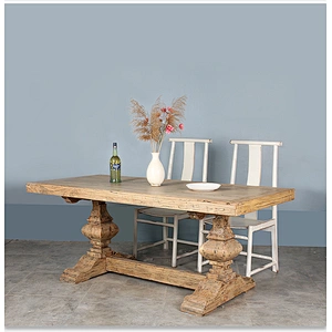 2018 wholesale furniture china reclaimed wood furniture rustic wood dining table outdoor dining table
