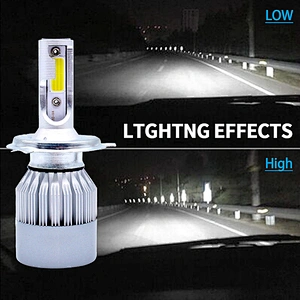 Lightech C6 H4 auto led headlight with T10
