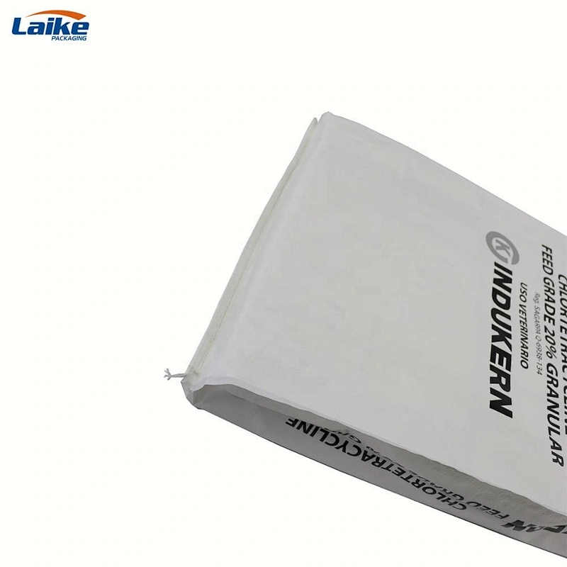 Recyclable offset printing 25kg dimension pp woven fertilizer bag