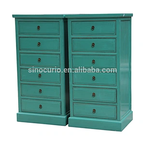 wholesale furniture china Chinese cabinet design antique wood drawer cabinet storage organizer furniture