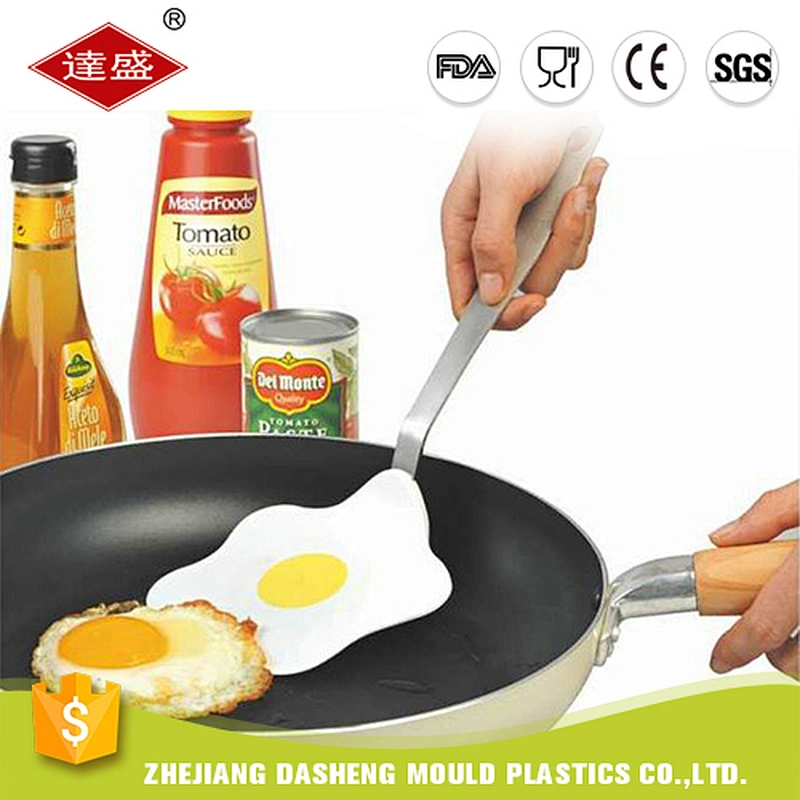 Best price frying ladle plastic stainless steel kitchen fish egg spatula