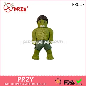 F3017 Hulk Avengers characters soaps silicone mold cake decorating tools silicone fondant mold