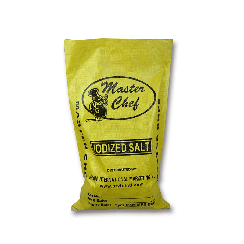 Wholesale Food Grade Sea Salt Table Plastic Bag Packaging