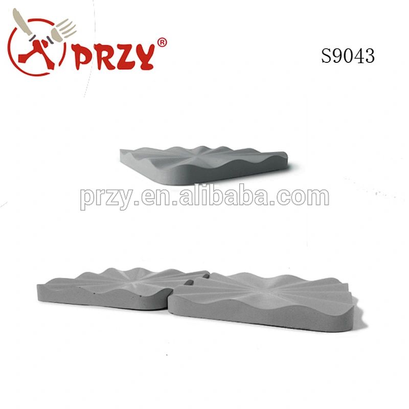 S9043 Silicone concrete molds Flower pot holders molds Cement silicone concrete pot moulds