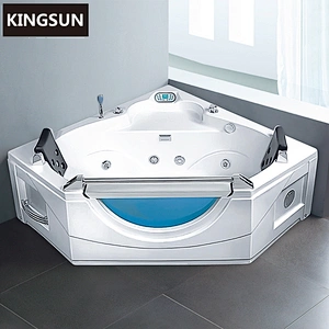 china supplier bathroom spa bath two person freestanding bathtub