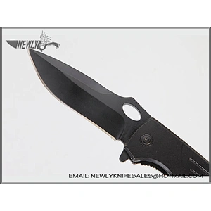 Stainless Steel Knife Tactical Folding Knife Titanium