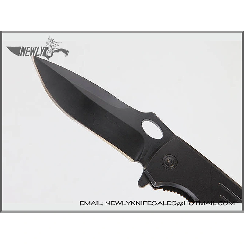 Stainless Steel Knife Tactical Folding Knife Titanium