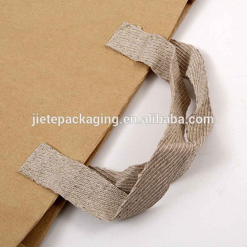 Customized offset printing kraft paper bag shopping,paper bag brown kraft with handle