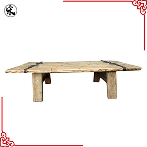 wholesale recycled old door chinese antique slab dining room table