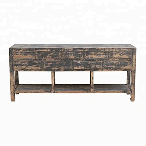 wholesale chinese vintage reproduction furniture, antique distressed table