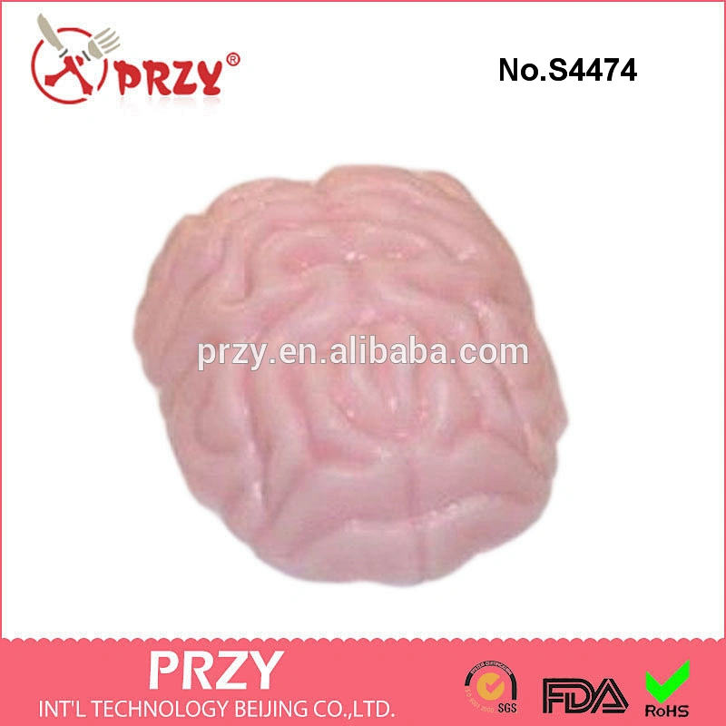 Brain soap mold,Brain silicone mold for soap ,food grade Brain silicone mold