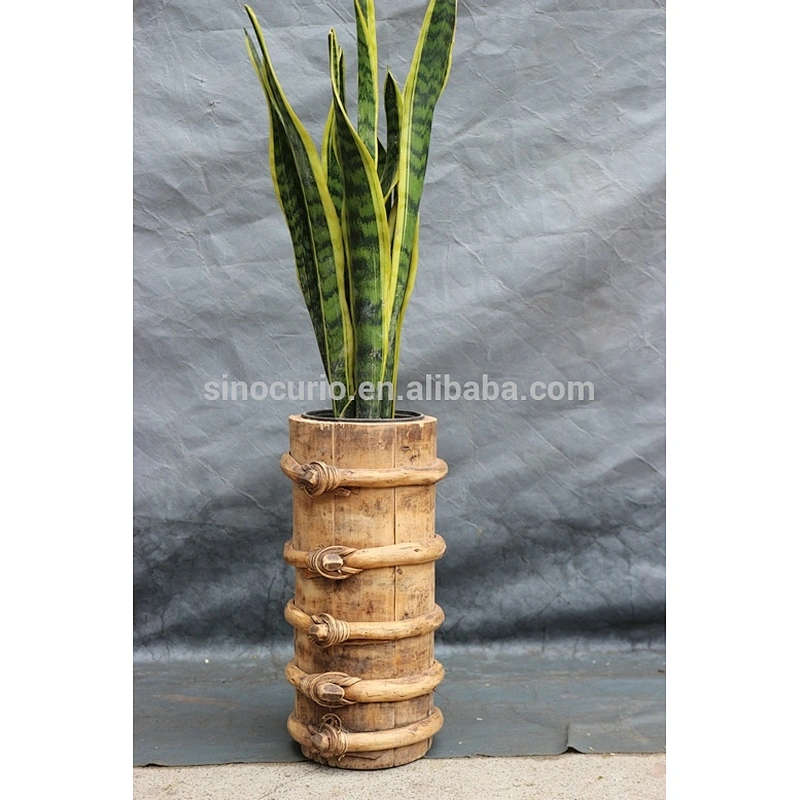 Chinese antique decoration tibetan oil bucket wooden bucket woodwork for decoration