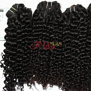 Virgin Mongolian Kinky Curly Remy Hair Weave