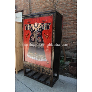 chinese antique furniture Phoenix Robe Wardrobe armoire bedroom furniture
