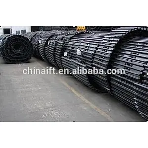 HD512 excavator undercarriage spare parts track shoe assy