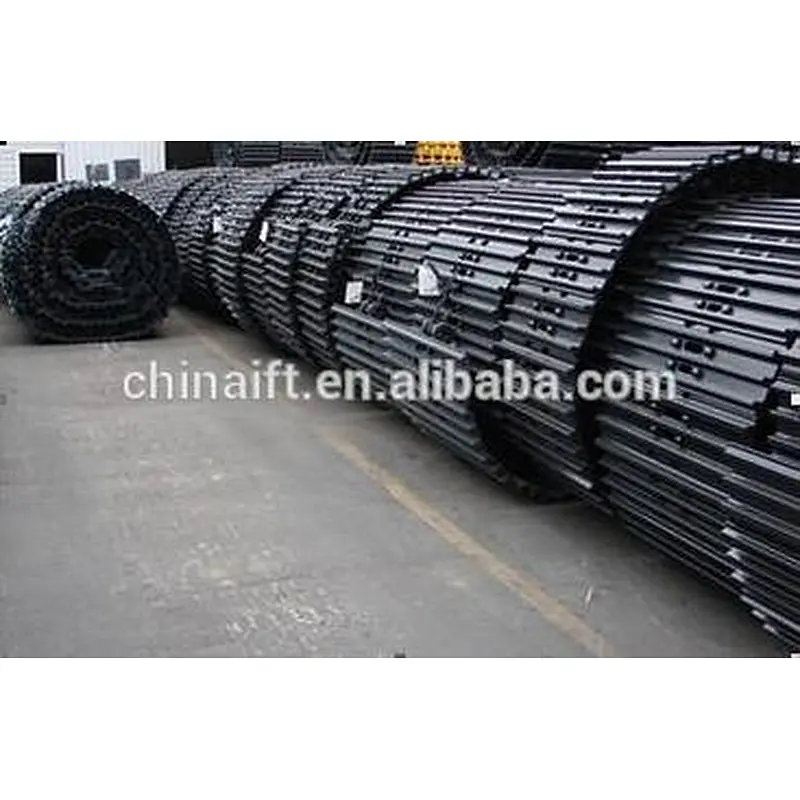 HD512 excavator undercarriage spare parts track shoe assy