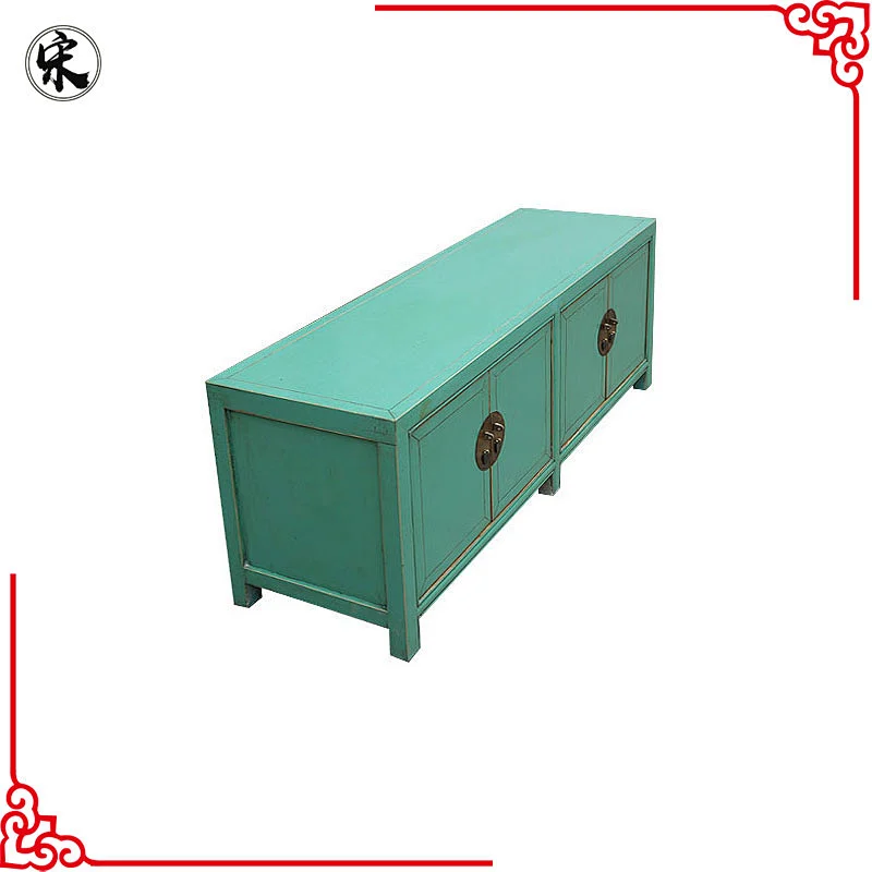 chinese solid wood pine buffet furniture in stores