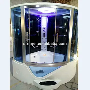 Hot Sale Aqua Jet Shower Body Massage Steam Shower Room With Ceiling Light