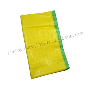 Customized 50kg plastic plain pp woven packaging bag for grain,rice,cereal,corn,paddy