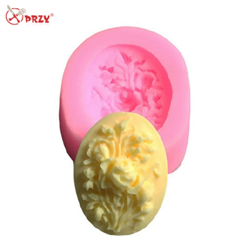 Rose Bouquet Fondant mold Manual DIY Cake Decoration mould Chocolate Candy Silicone molds