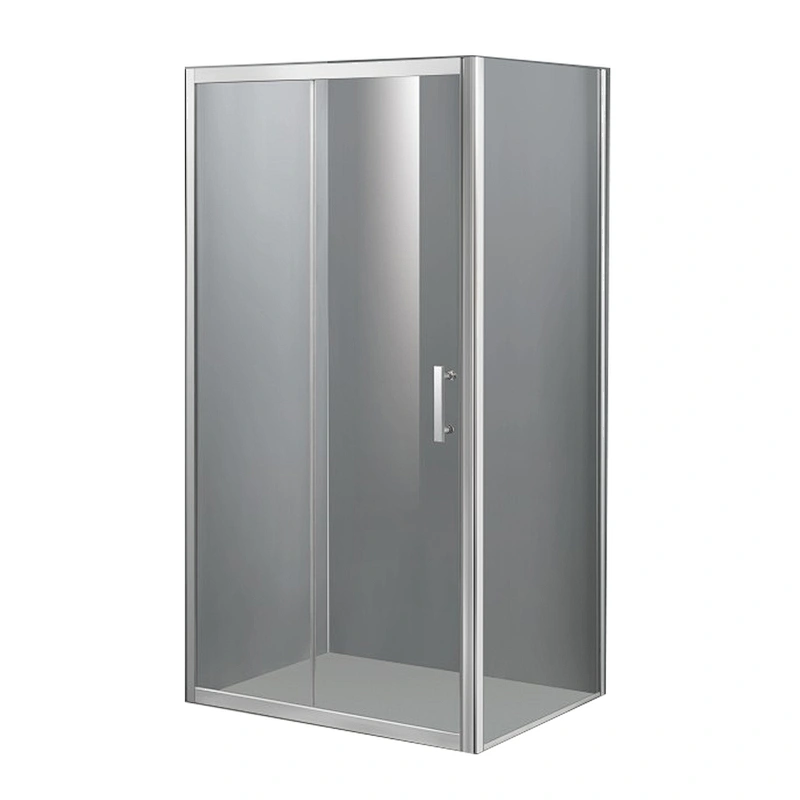 Hot Sale Sliding Glass Door Design Square Simple Shower